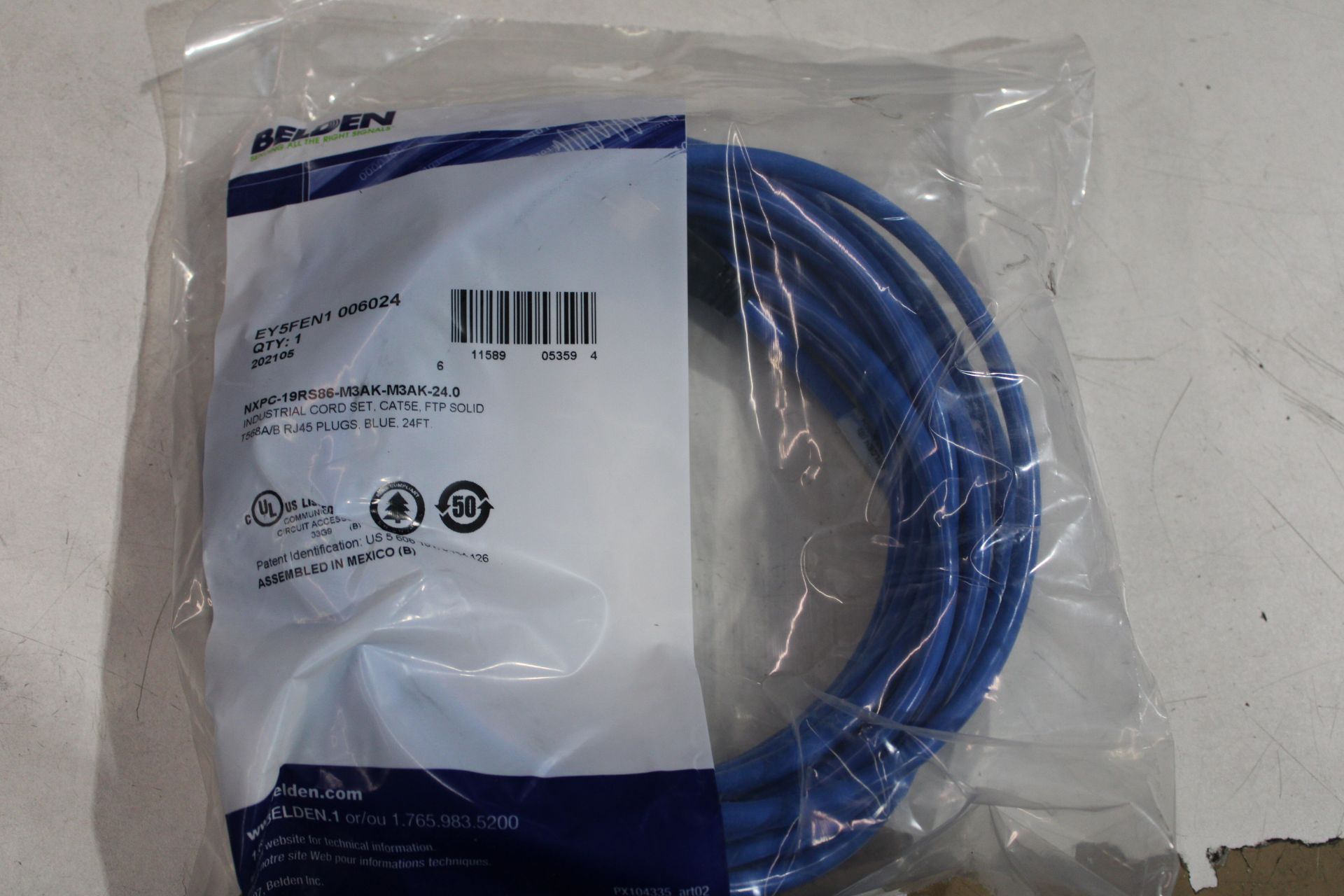 38x Belden EY5FEN1-006011 Wire/Cable/Cord EA