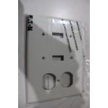 100x Eaton PJ28LA-SP-L Wallplates and Switch Accessories EA