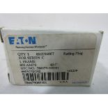 2x Eaton 8MES600T Rating Plug Fixed 600A M Frame EA