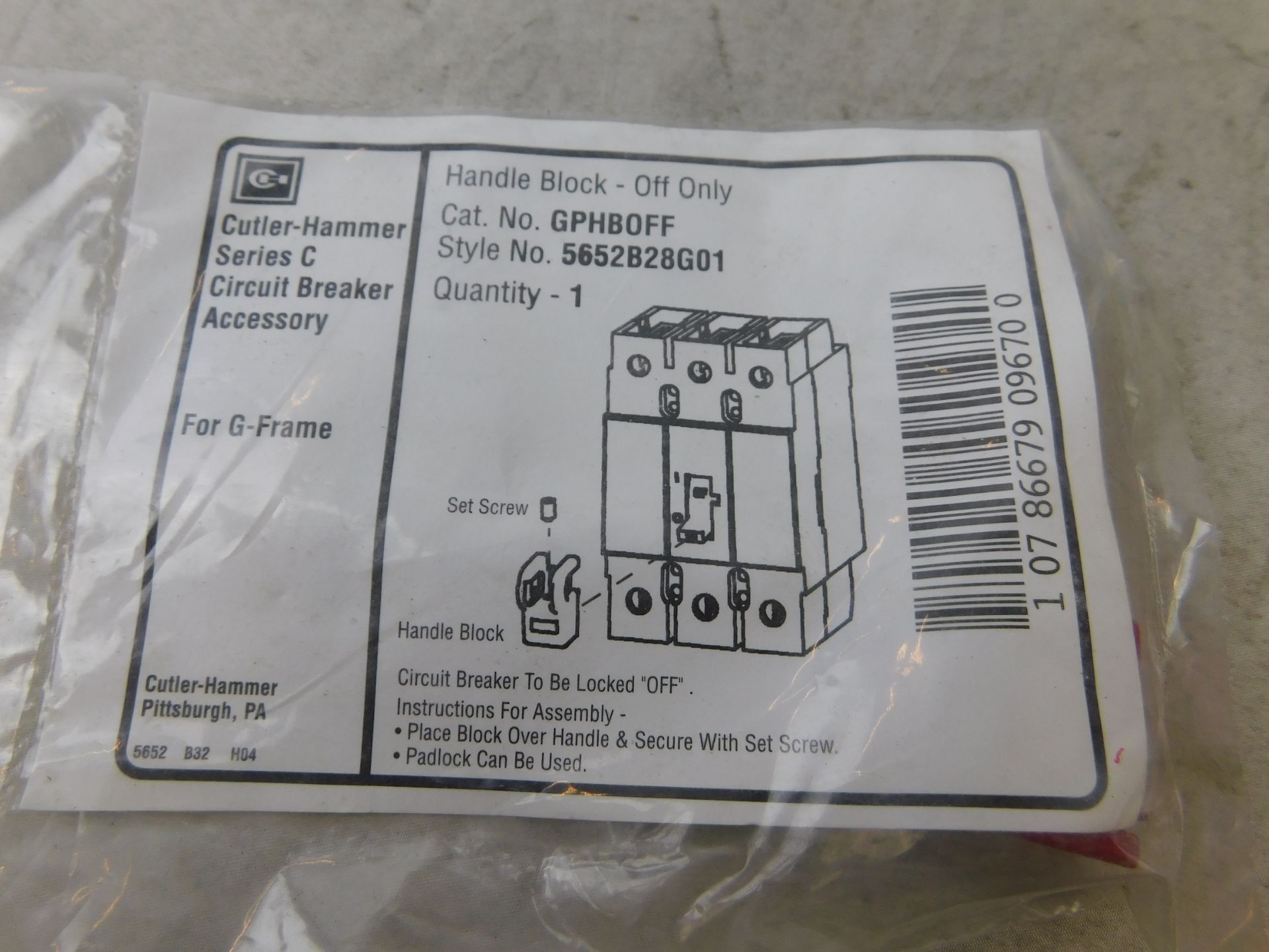 11x Eaton GPHBOFF Circuit Breaker Accessories EA