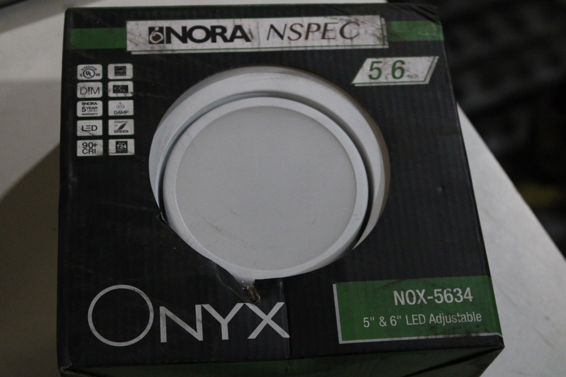 48x Nora Lighting NOX-563427WW Other Lighting Fixtures/Trim/Accessories EA