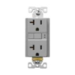 100x Eaton SGF20GY-BX-LW Outlets GFCI Duplex Receptacle 2P 20A 125V Gray EA 60HZ