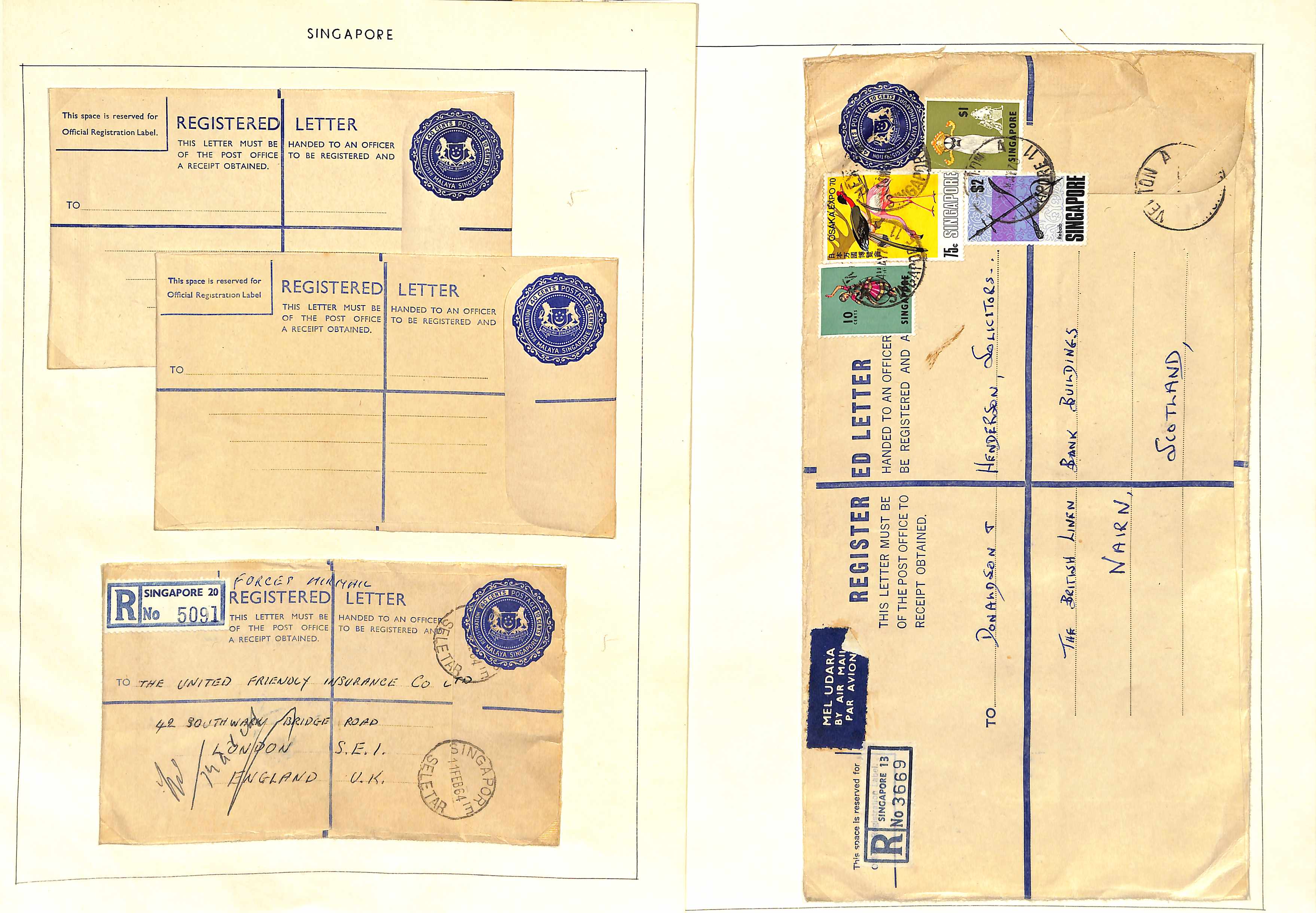 1963-c.2000 Used and unused stationery, with 40c (12, size K mint and used), 60c and other - Image 12 of 13