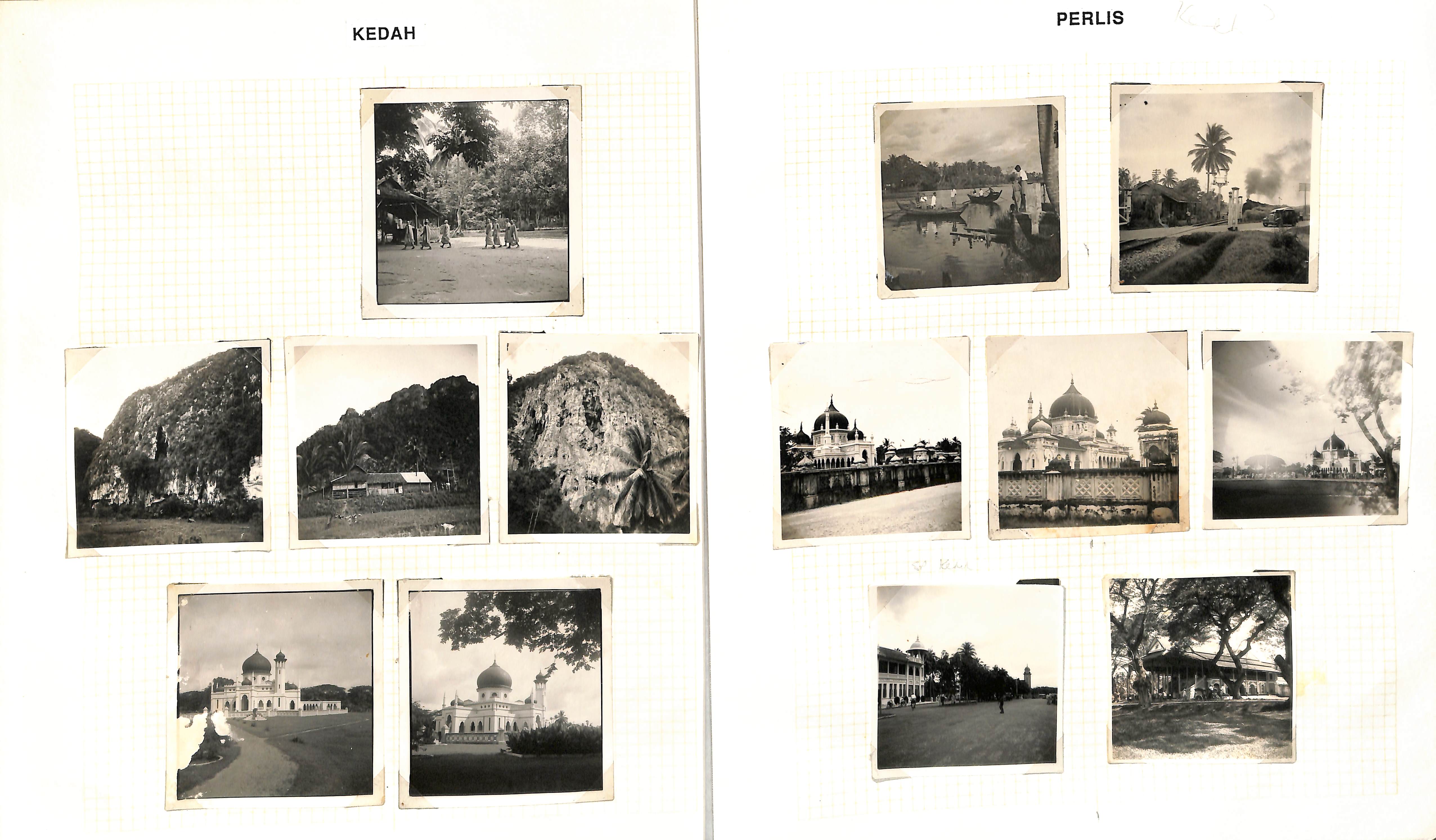 Kedah. 1905-57 Covers and cards, picture postcards, photos and ephemera including 1951 air letter - Image 4 of 12