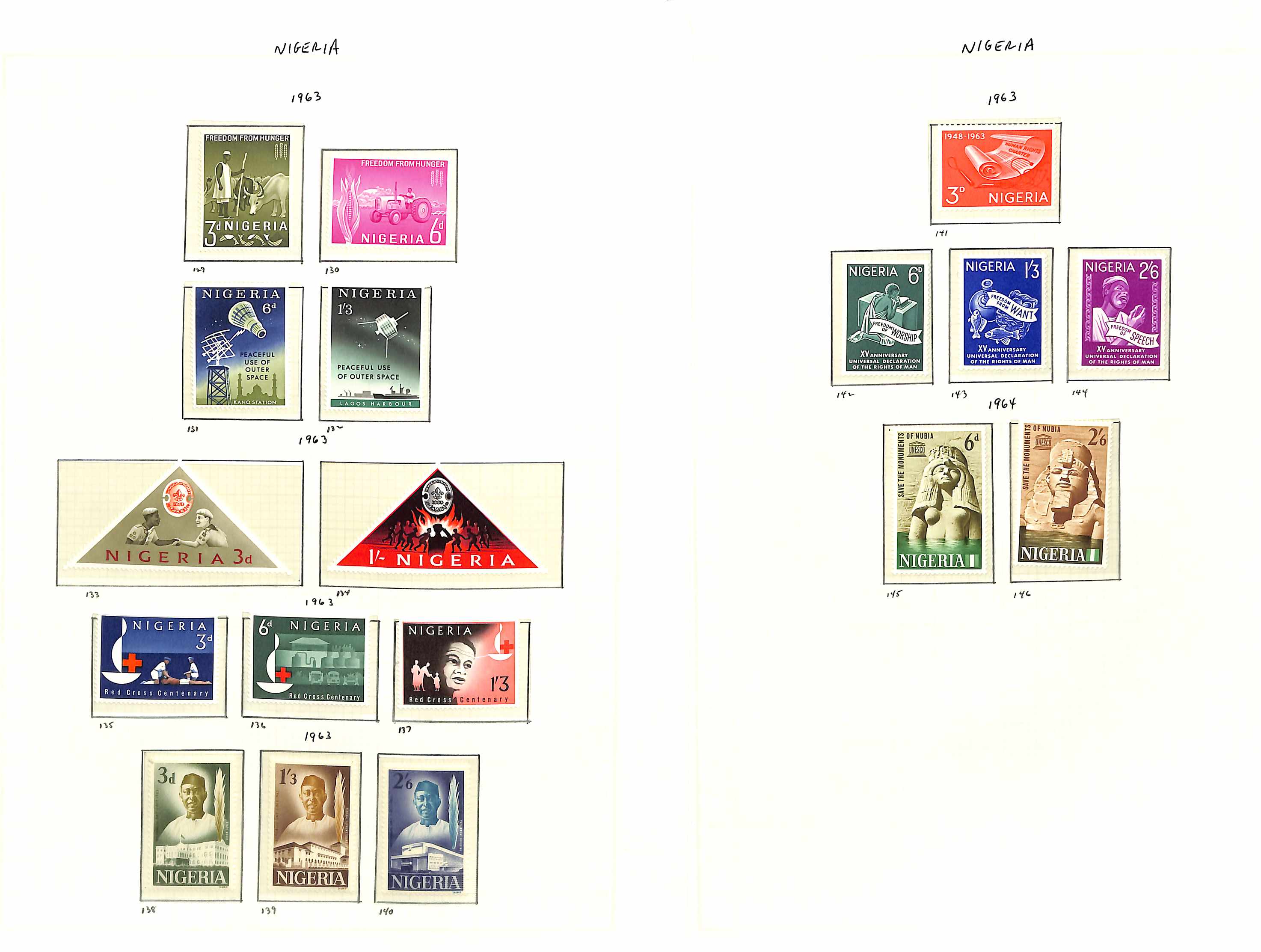 1914-64 Mint collection on pages with many additional listed perfs, shades and colours of paper, - Image 6 of 7