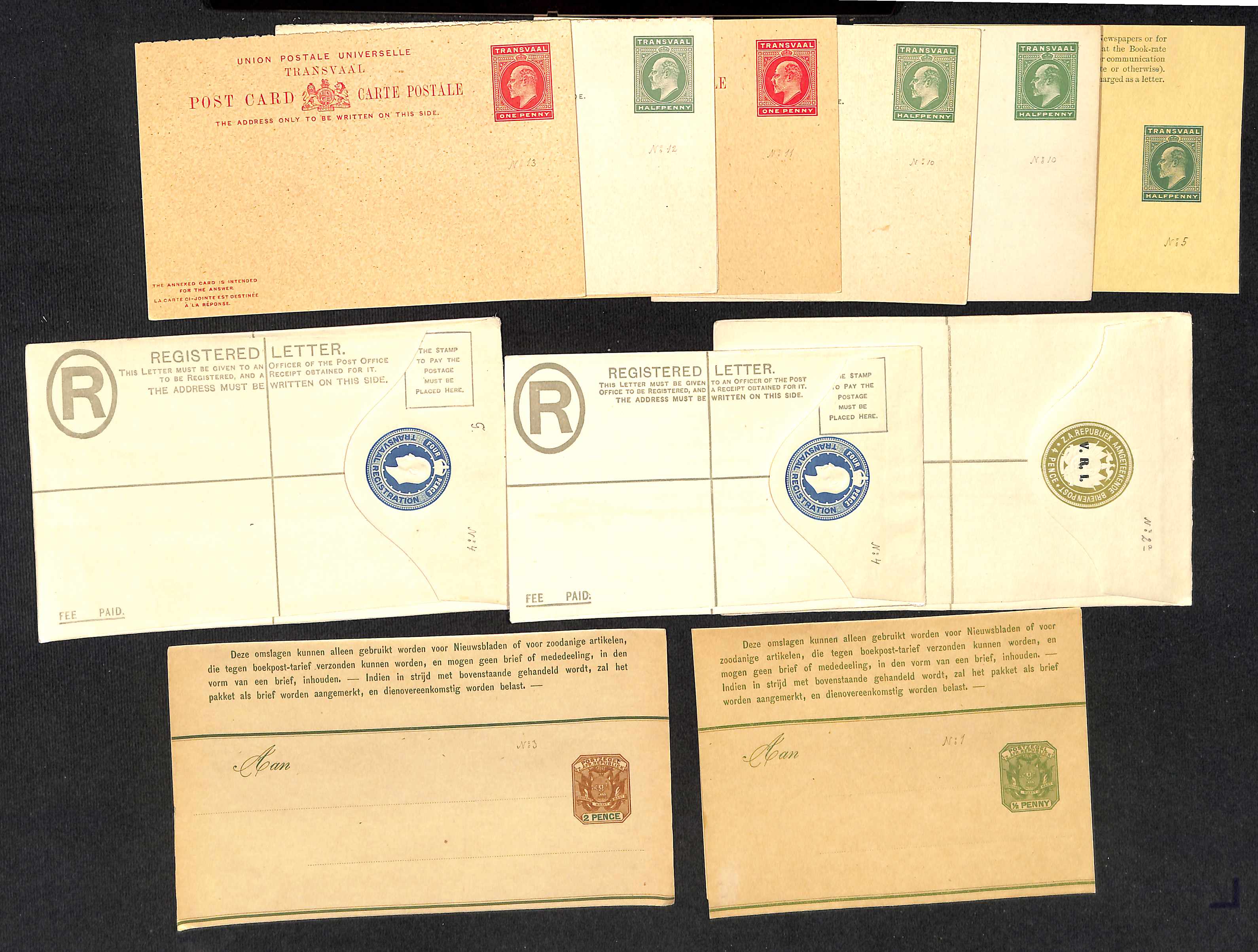 Postal Stationery. Mainly QV Postcards and covers including early Transvaal, Victoria with 1d - Image 12 of 12