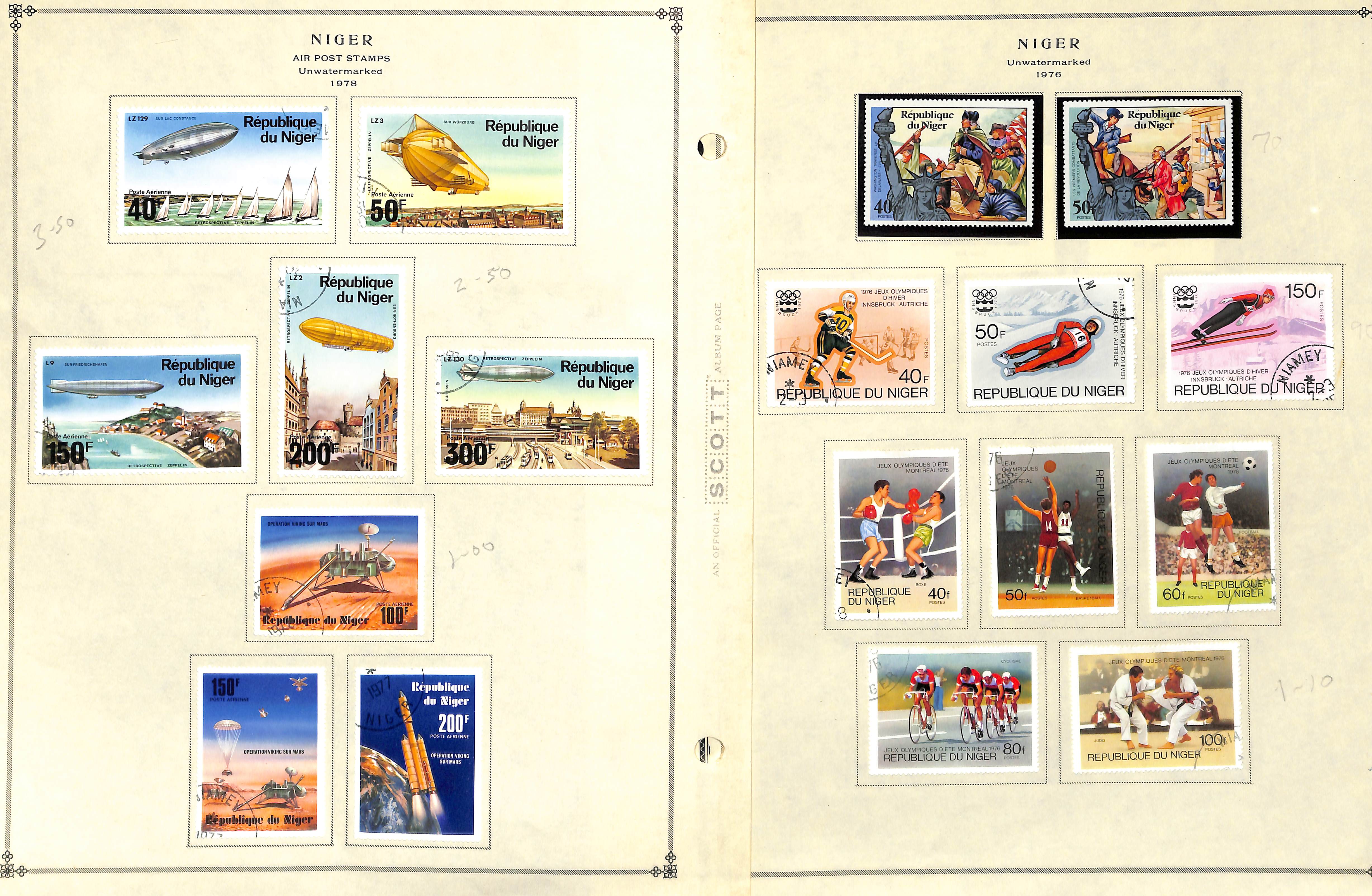 Niger. 1921 - c.1990 Mint and used collection with covers, die and plate proofs. (100s). - Image 20 of 26