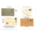 King Edward VIII. 1936-39 Covers and cards bearing KEVIII stamps including First Day Covers (some
