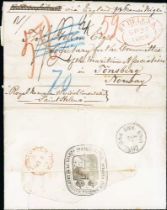 1869 (Sep. 27) Entire letter from Wm Carrol, Royal Norwegian & Swedish Consul, addressed to the