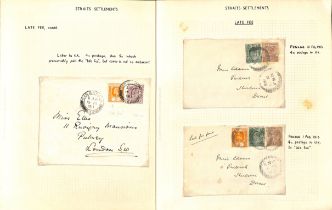 Late Fees. 1911-32 Covers all franked with a late fee, comprising 1911 and 1913 covers from