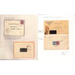 1929-37 Air Mail covers (28) and a front, virtually all commercial covers to Europe, Indian stamps