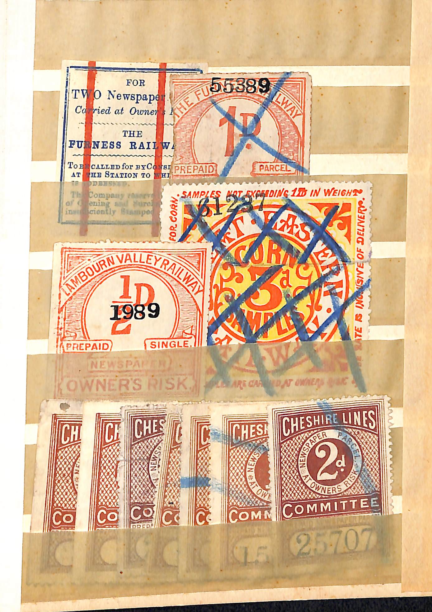 QV-QEII Stamps including 1840 2d and 1891 £1 (both with faults), 1958 3d tete-beche strip, 1969 £1 - Image 19 of 22