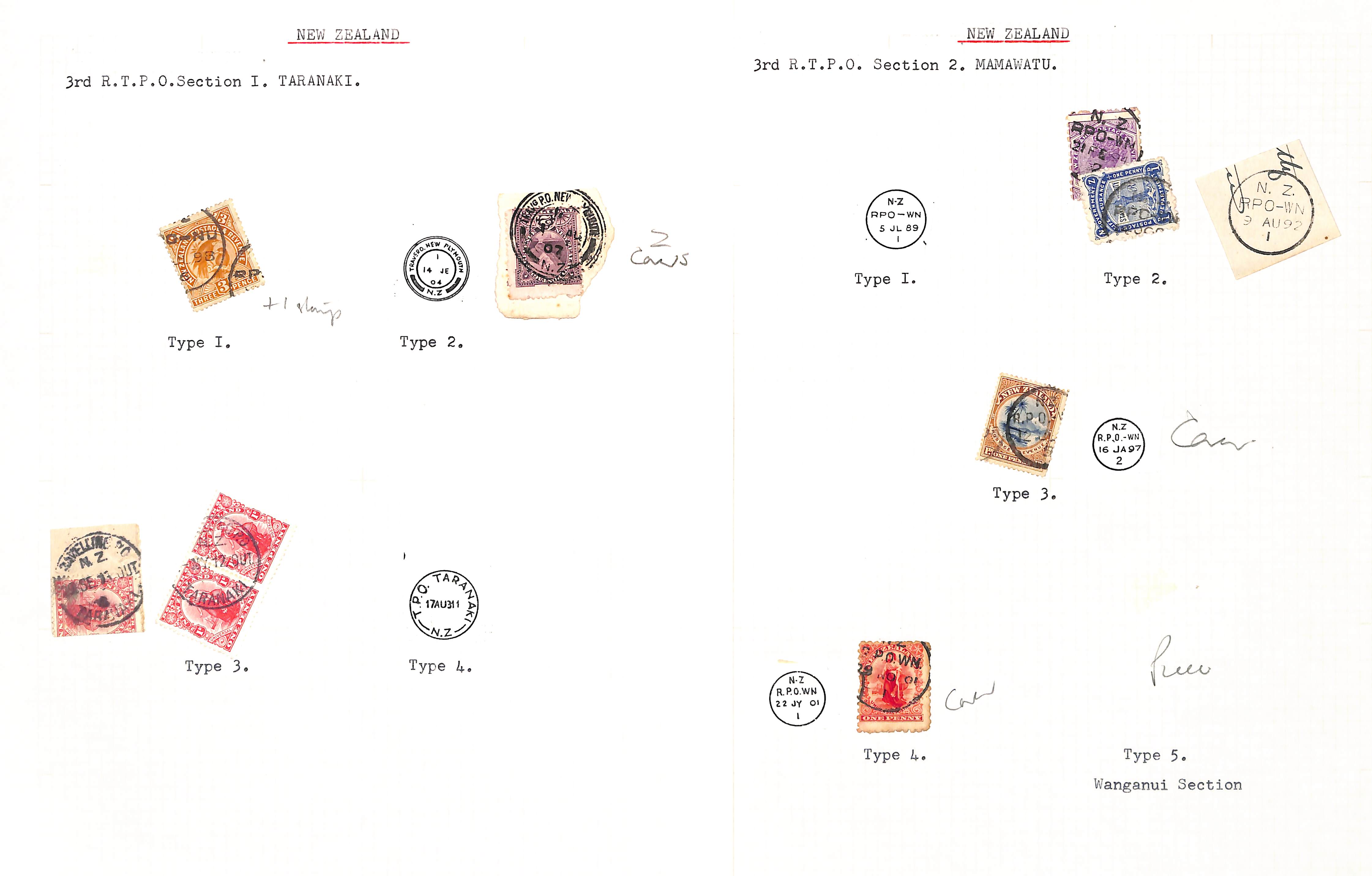 T.P.Os. 1882-1971 Covers and cards (c.100), also stamps and pieces (c.80), various T.P.O - Image 5 of 28