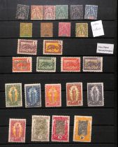 Congo. 1892-1933 Mint collection, complete with many additional paper and watermark varieties. S.