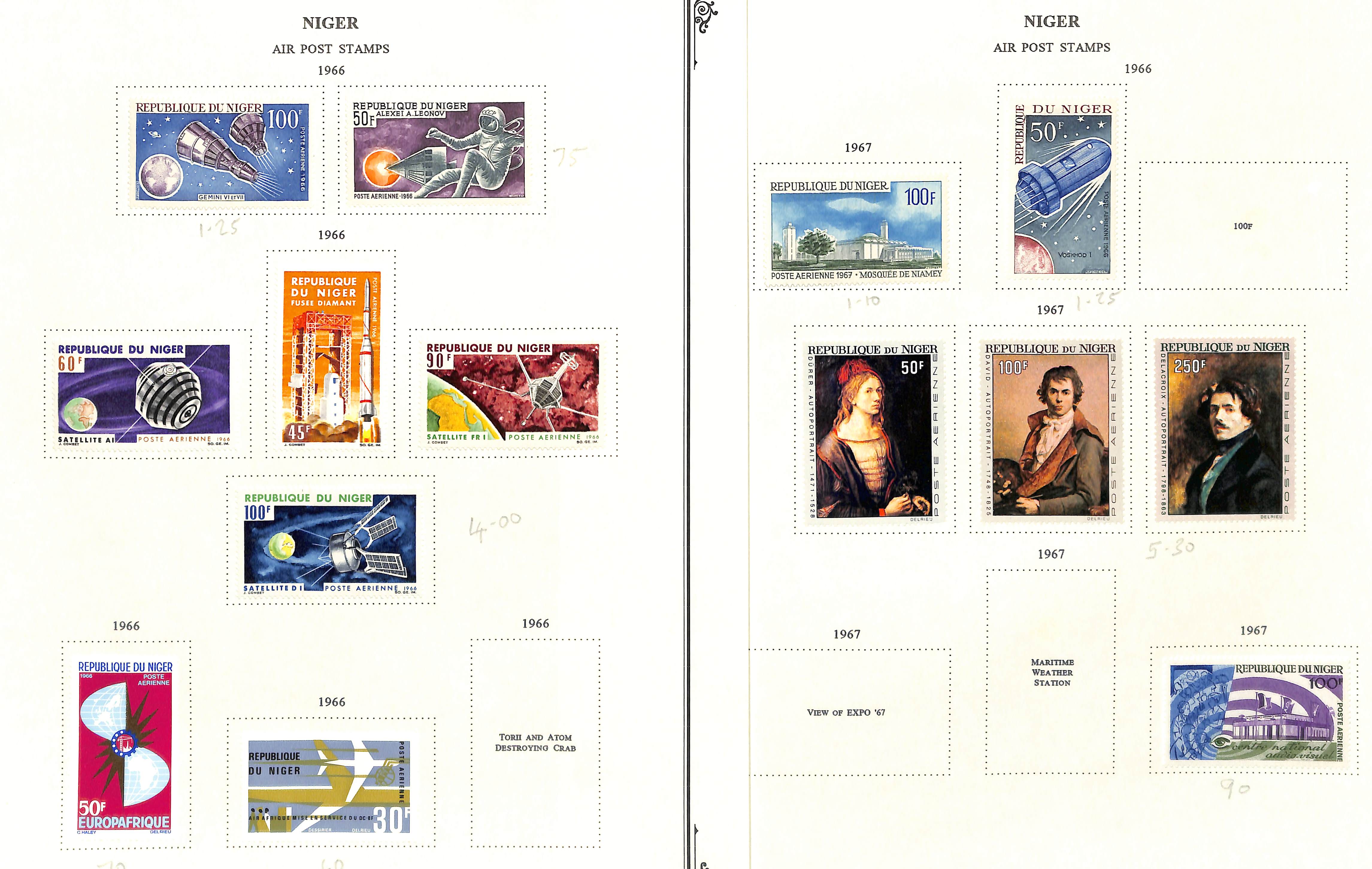 Niger. 1921 - c.1990 Mint and used collection with covers, die and plate proofs. (100s). - Image 9 of 26