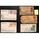 Parcel Post - Private Parcel Labels/Postal Stationery. c.1896-1933 Labels (6) and parcel tags (2),