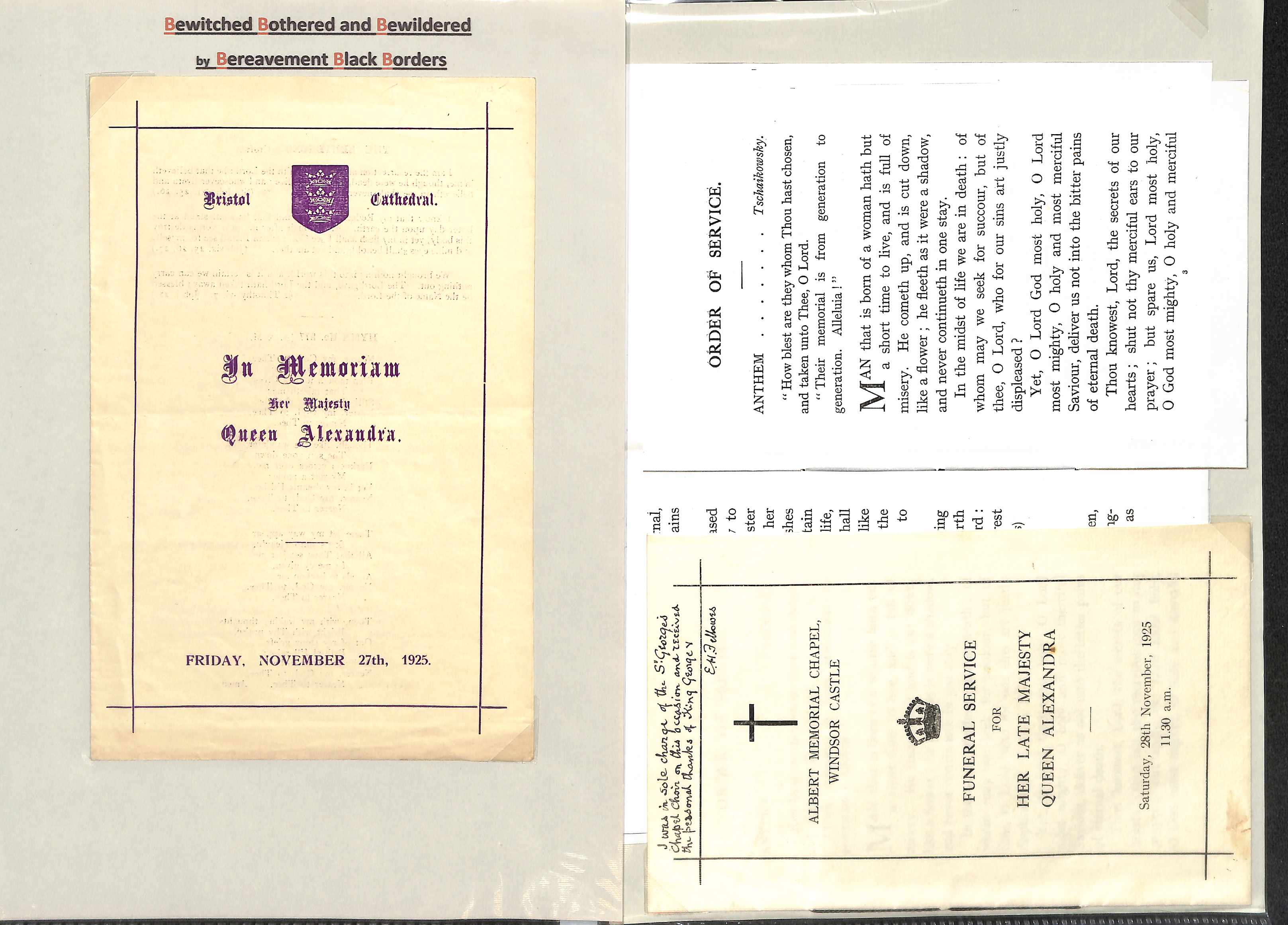 King Edward VII/Queen Alexandria. 1901-25 Mourning covers, letters, ephemera and picture postcards - Image 22 of 24