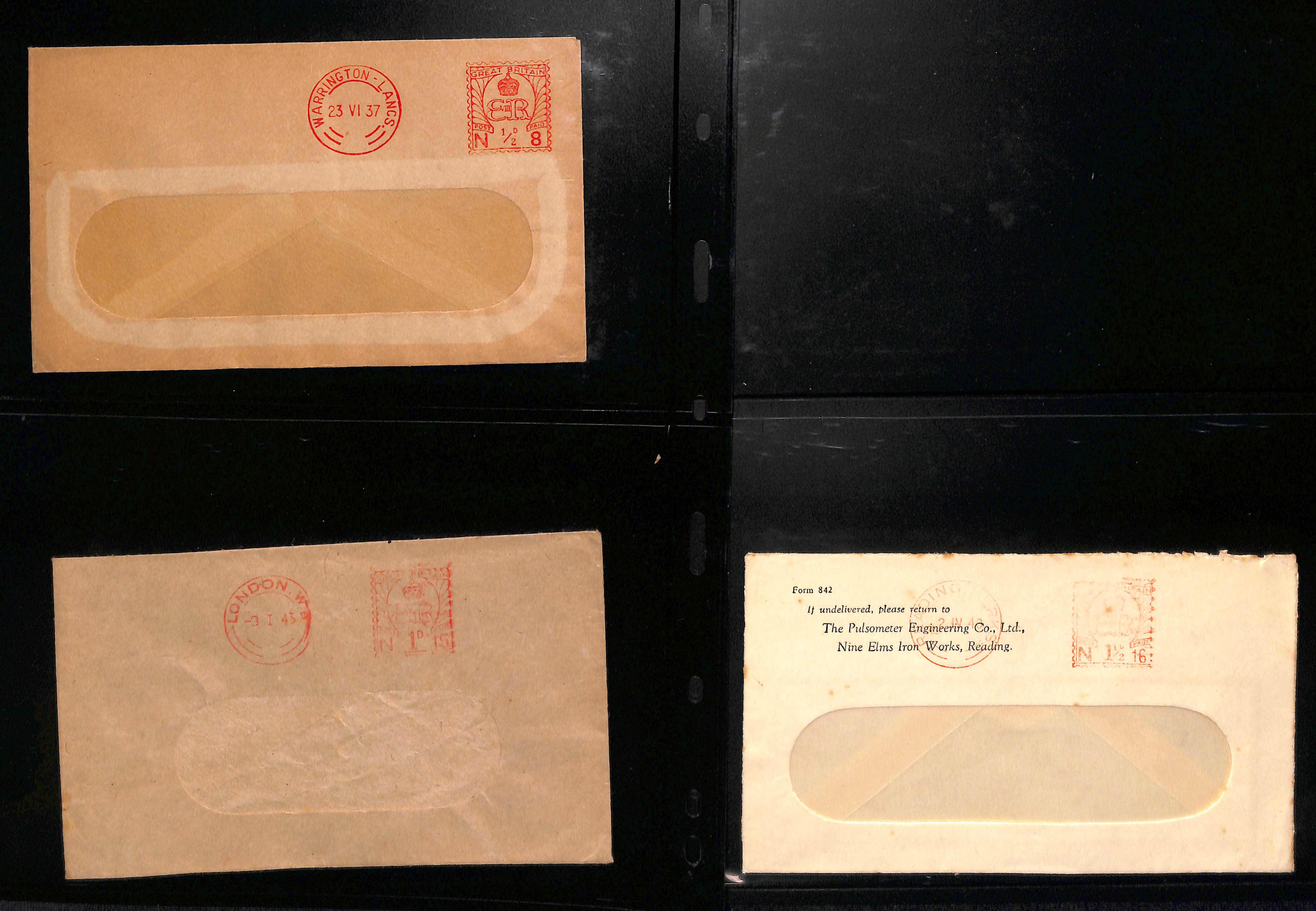 Meters. 1937-48 Covers all with King Edward VIII meters (47, also some pieces, one a first day - Image 9 of 13