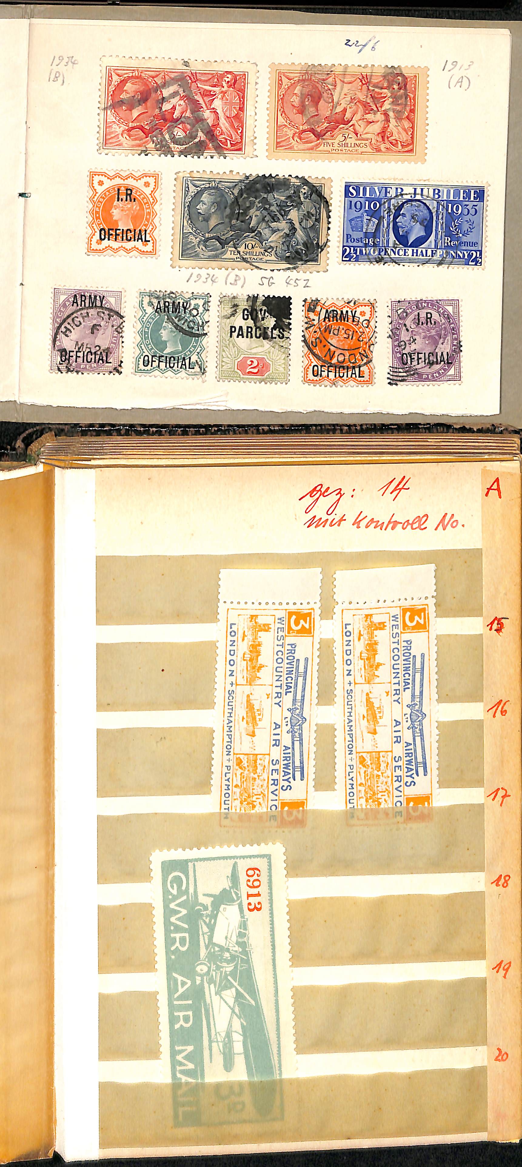 QV-QEII Stamps including 1840 2d and 1891 £1 (both with faults), 1958 3d tete-beche strip, 1969 £1 - Image 8 of 22