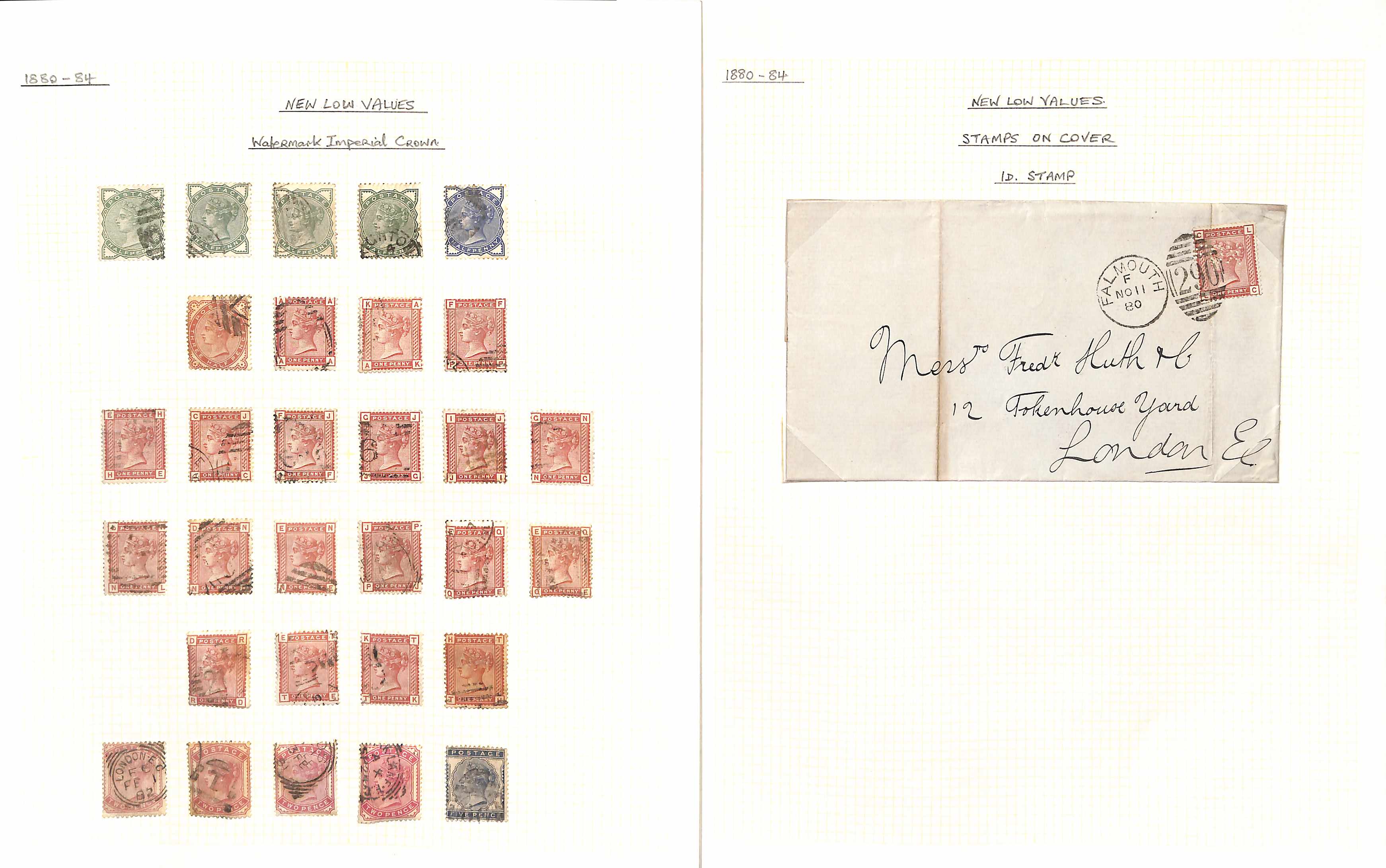 1855-1900 Surface Printed issues, the used collection including 1855 4d Medium Garter on blued - Image 12 of 22
