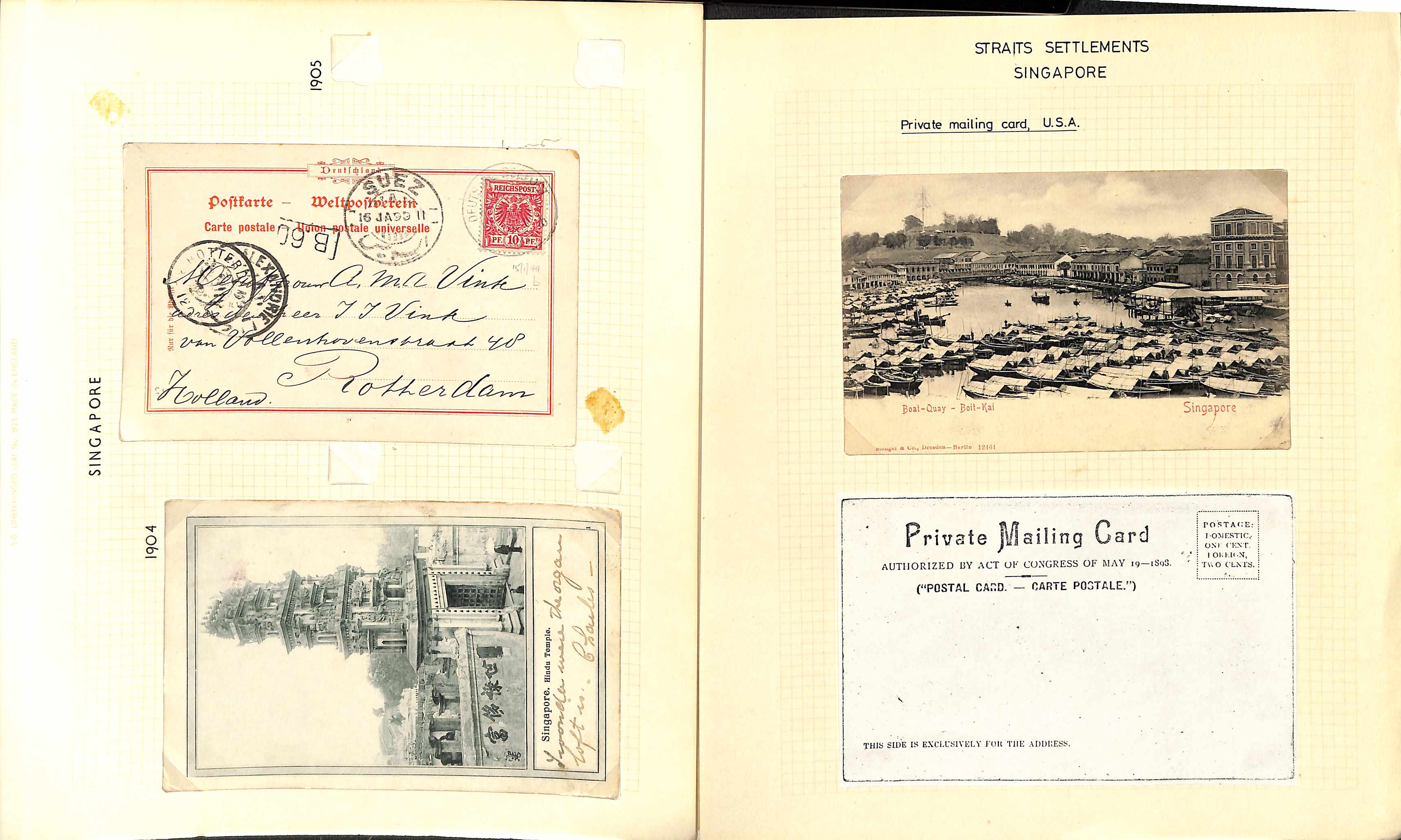 1899-1937 Picture postcards including postmen (3), policeman (also a photo), stamp and coin cards ( - Image 5 of 8