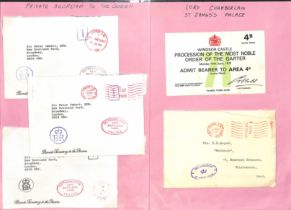 1812-1994 Covers and cards, with an album of Scottish covers and cancels, and an unusual