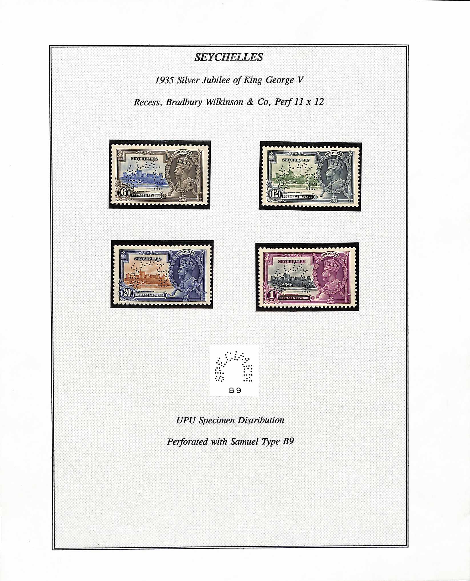 1935 Silver Jubilee, Specimen, mint and used accumulation in a stockbook, including Specimen sets - Bild 13 aus 15