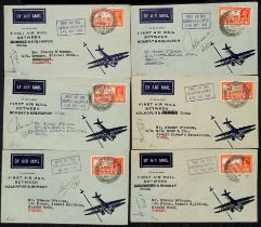 1940 (May 4) Air Services of India Kolhapur to Bombay service via Poona, covers carried on all