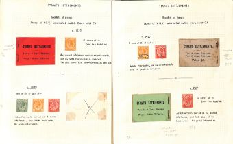 1922-27 $1 (3) and $1.20 (3) Booklets, comprising 1922 $1 red cover booklets (2) containing 5c