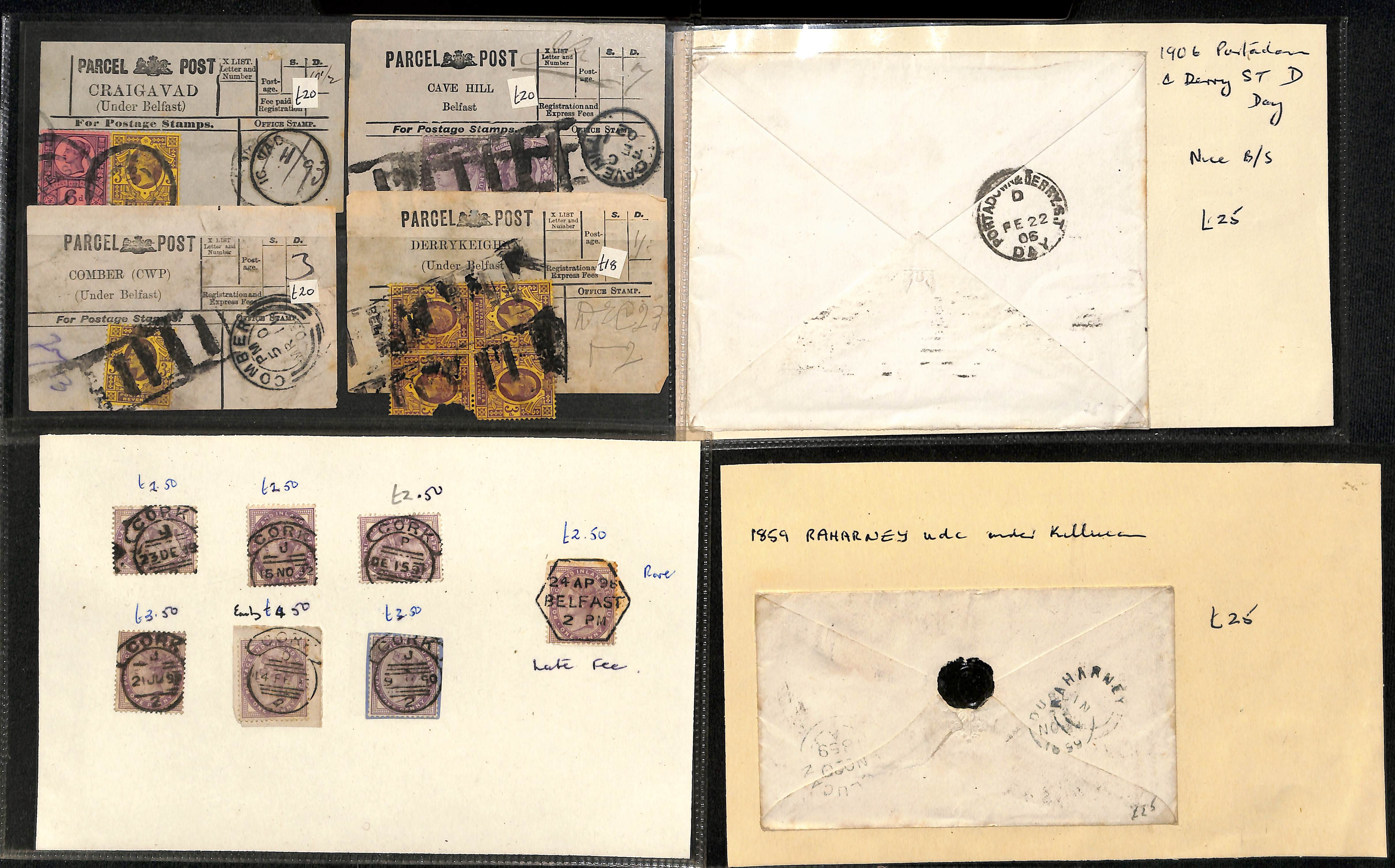 1804-1922 Entire letters, covers and cards including prestamp, straight line sub-office - Bild 4 aus 10