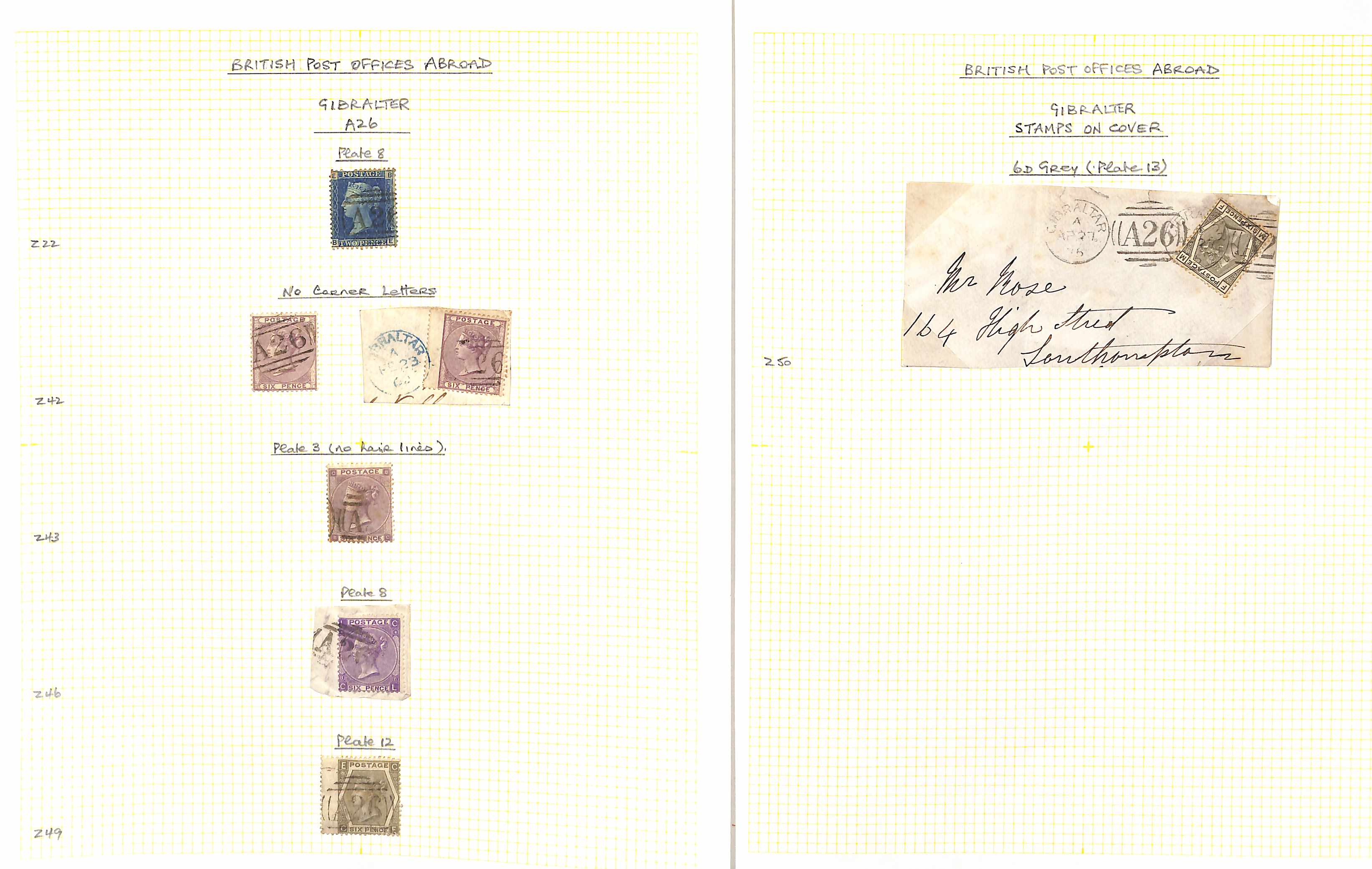 1855-1900 Surface Printed issues, the used collection including 1855 4d Medium Garter on blued - Image 21 of 22