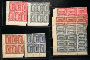 1886-1938 Specimen and mint selection with 1898 and 1903 Specimen sets, 1889 1p Specimen strip of