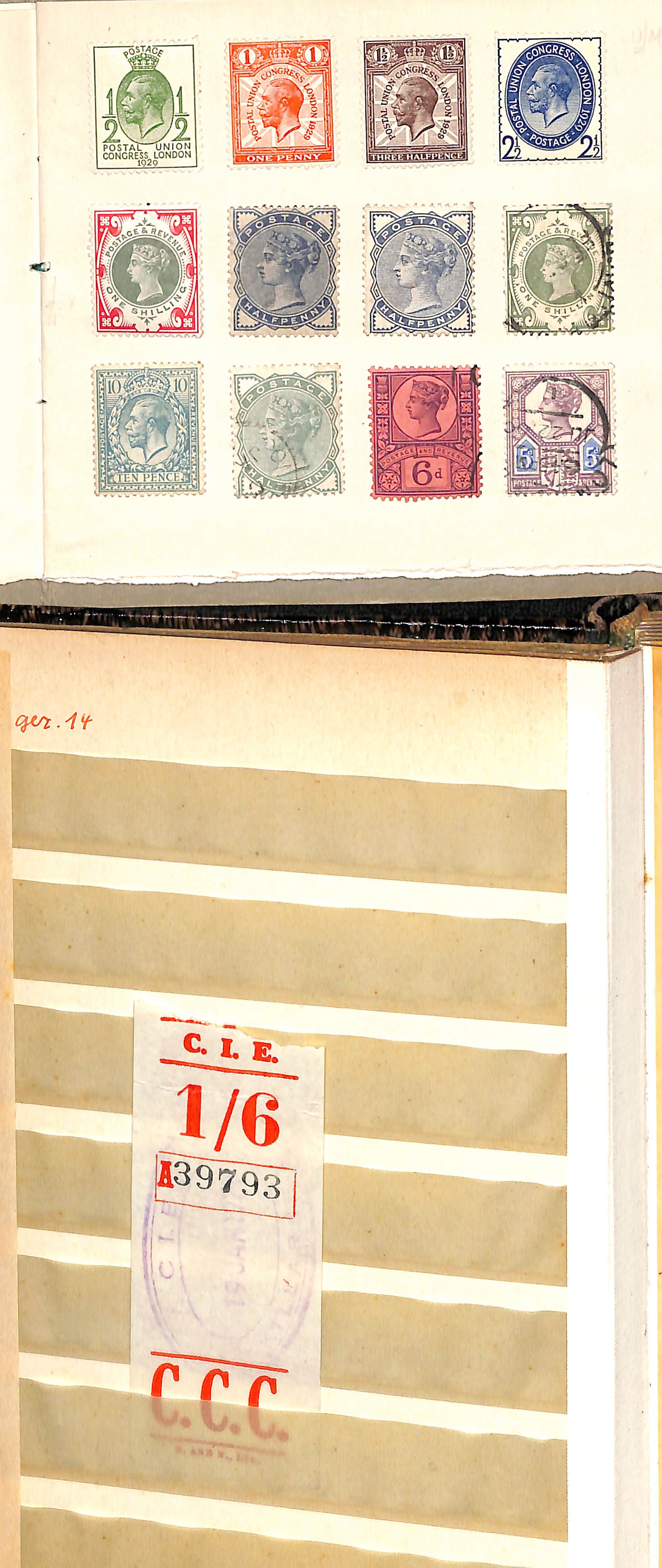 QV-QEII Stamps including 1840 2d and 1891 £1 (both with faults), 1958 3d tete-beche strip, 1969 £1 - Image 9 of 22