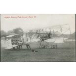 1911 Aviation Meeting. Picture postcard of "Aviation Meeting (Race Course) March 1911" depicting