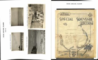 1897-1960 Ephemera, postcards and photos including Colonial Reports for 1897, 1899, 1901 and 1903;