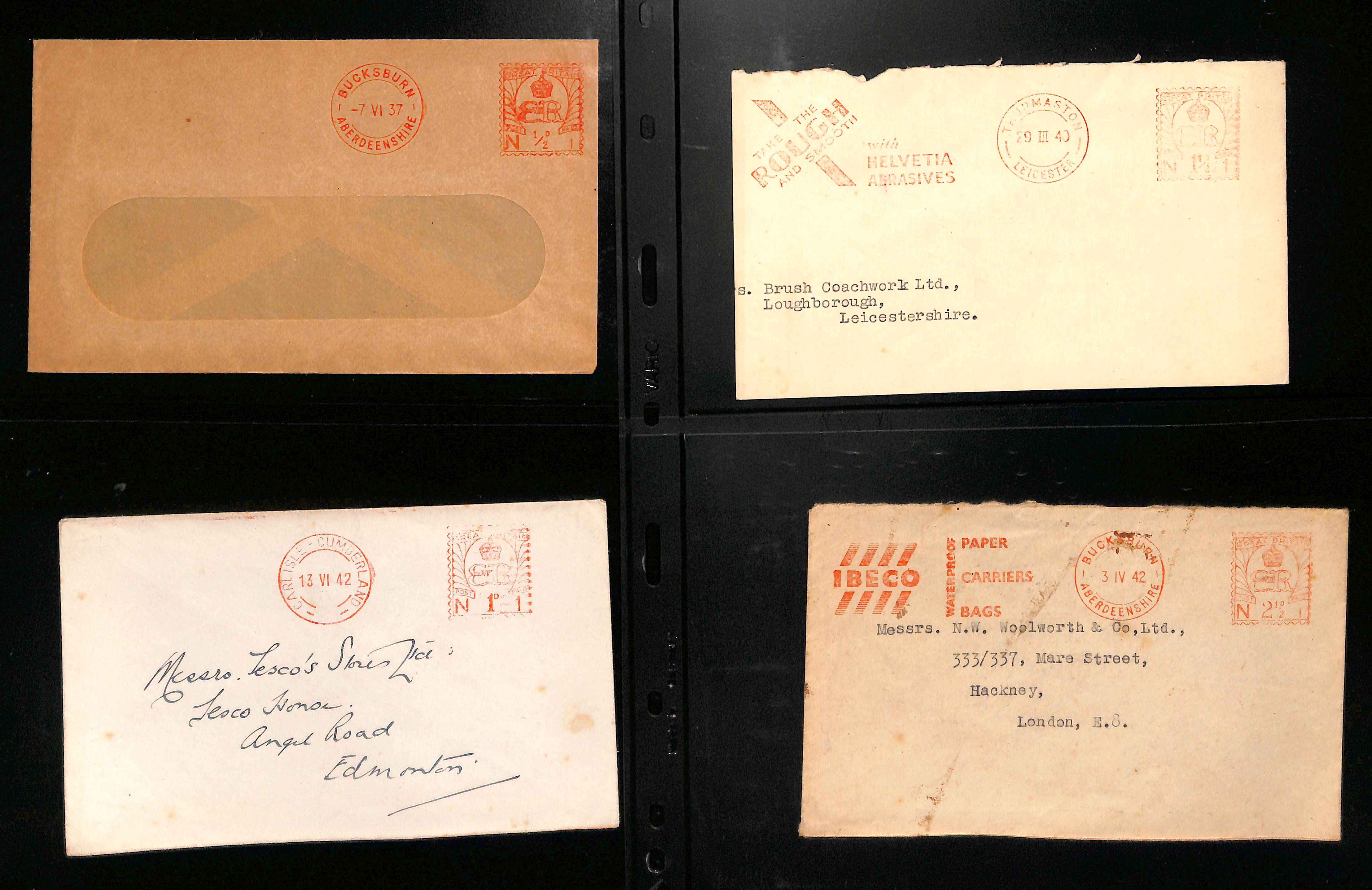 Meters. 1937-48 Covers all with King Edward VIII meters (47, also some pieces, one a first day - Image 5 of 13