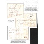 Clerks of the Road/Newspapers. 1731-41 Entire letters from Clerks of the Road at the G.P.O London