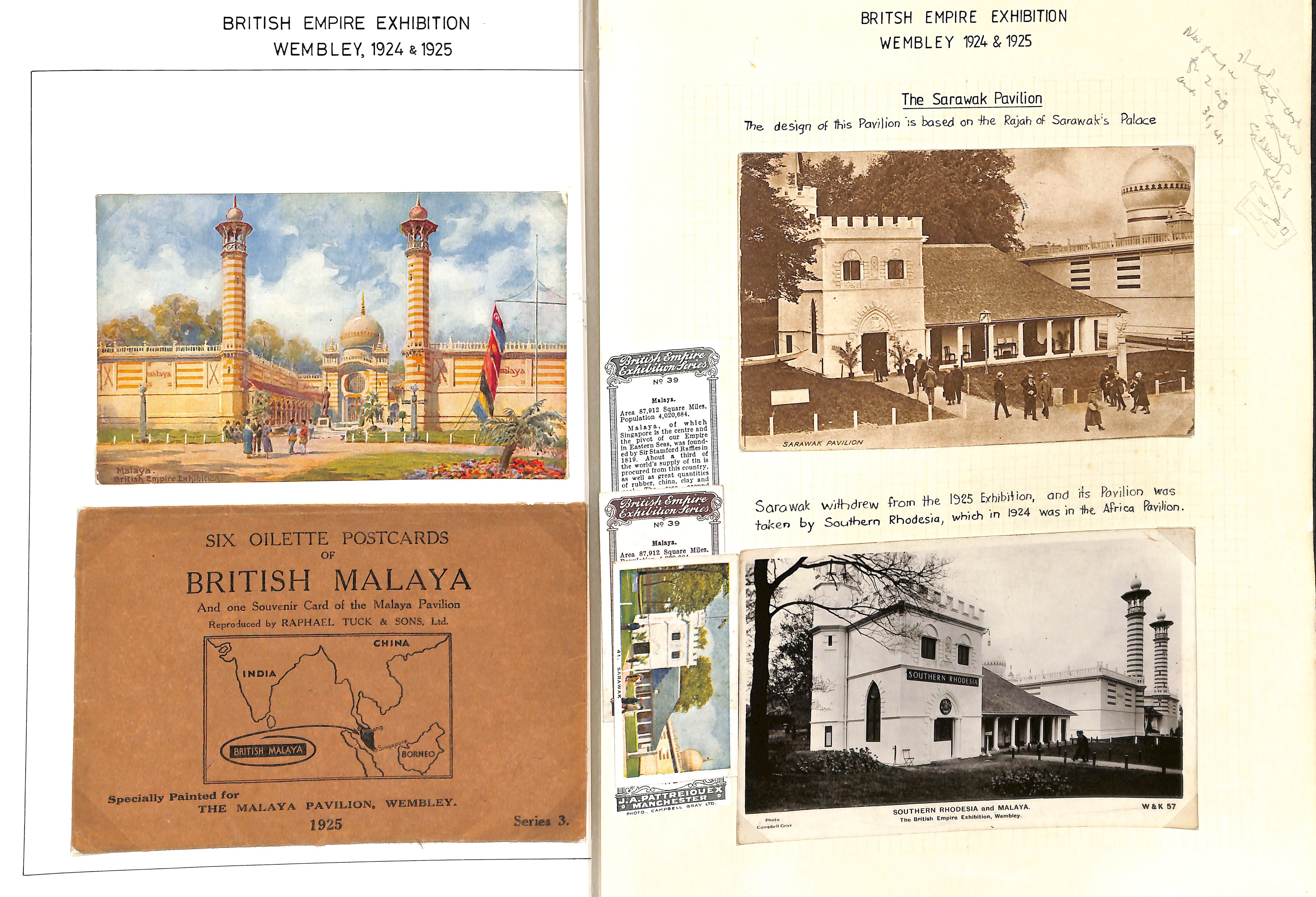 1923 Postcard and a front from Kula Lumpur, franked F.M.S 6c, both with circular "BRITISH EMPIRE / - Image 4 of 6