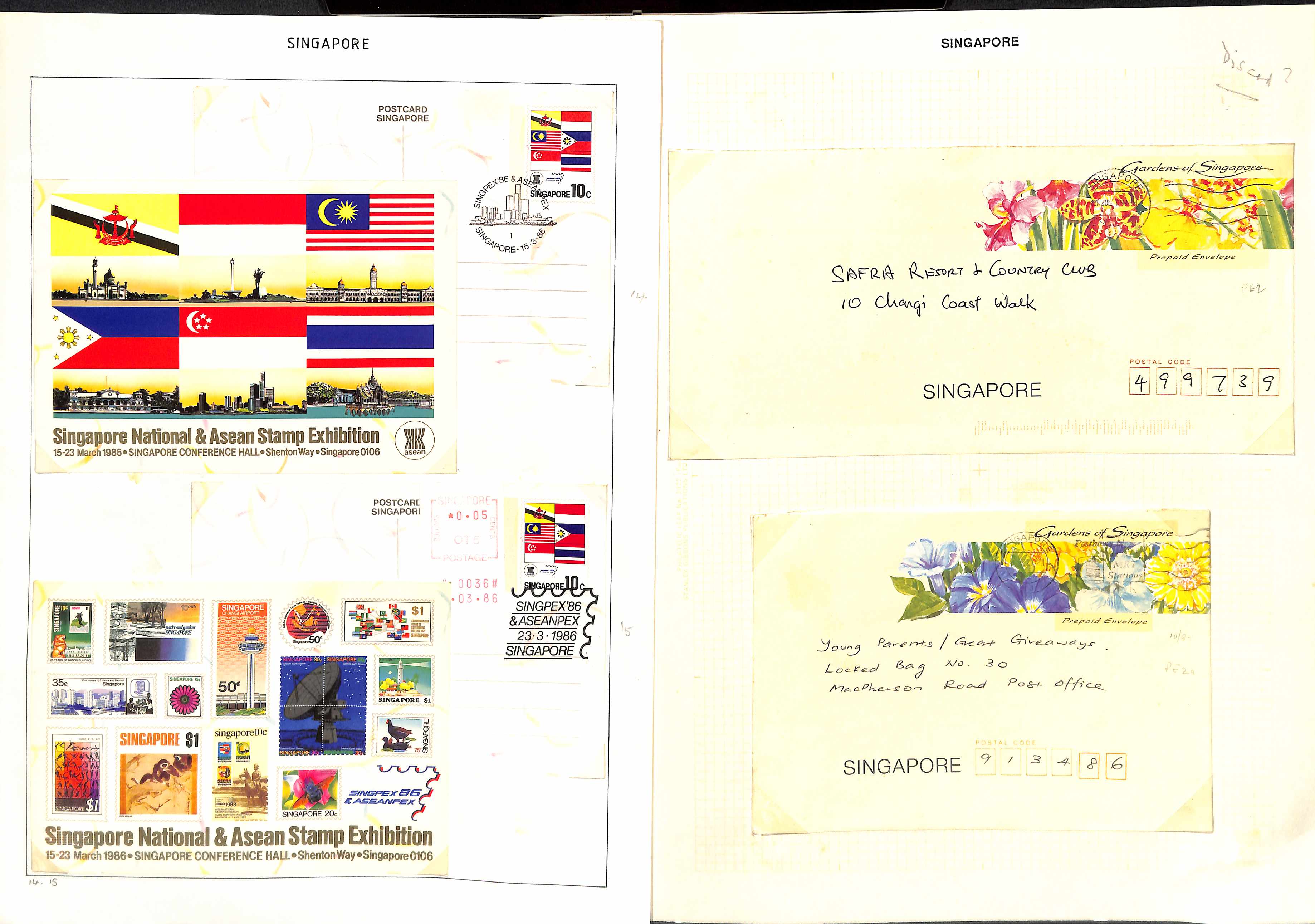 1963-c.2000 Used and unused stationery, with 40c (12, size K mint and used), 60c and other - Image 10 of 13