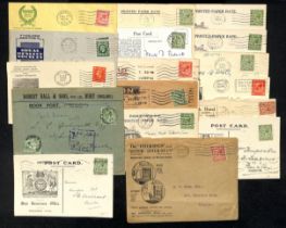 Advertising Covers. c.1911-50 Printed advertising covers or cards, all postally used, including