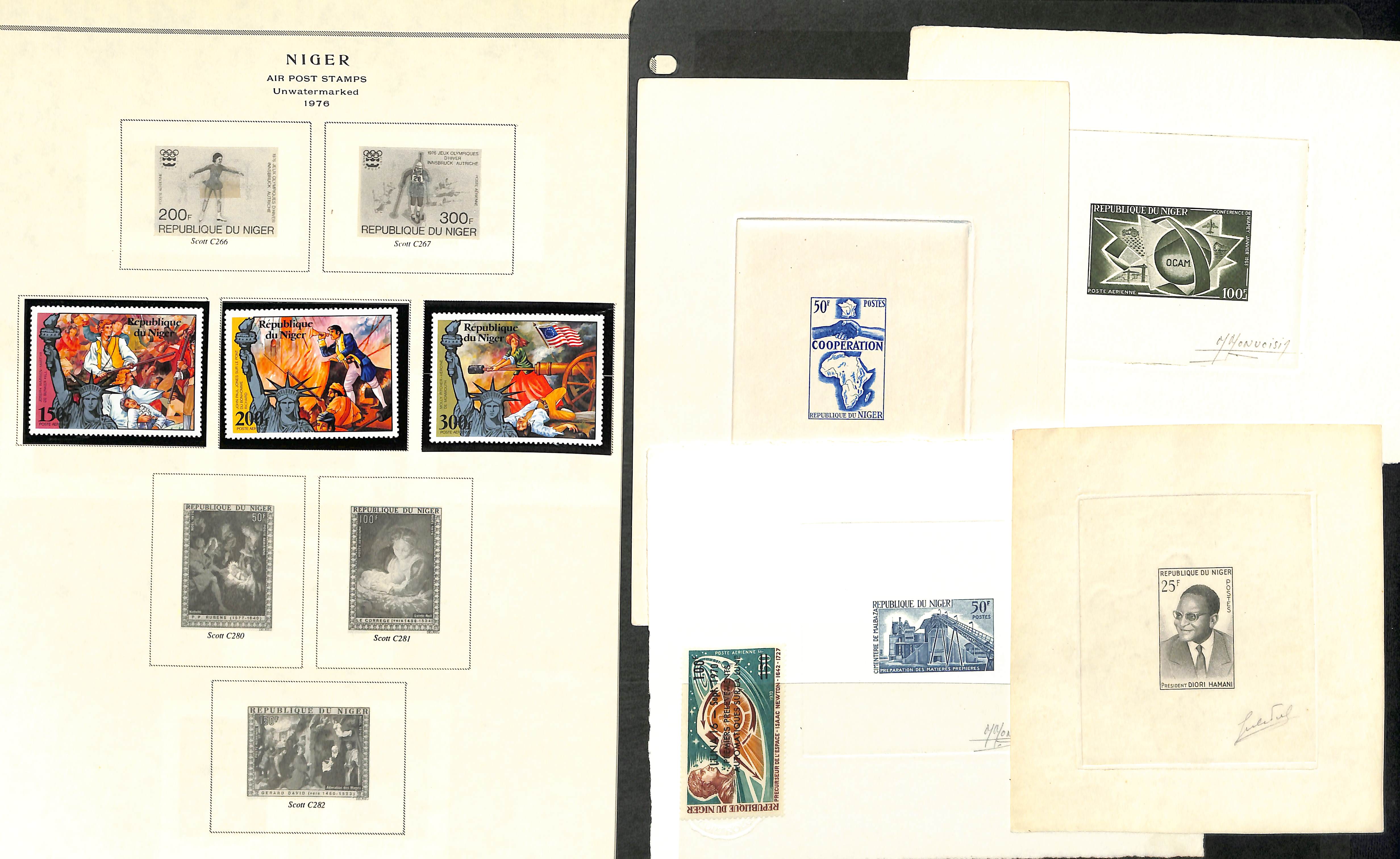 Niger. 1921 - c.1990 Mint and used collection with covers, die and plate proofs. (100s). - Image 19 of 26