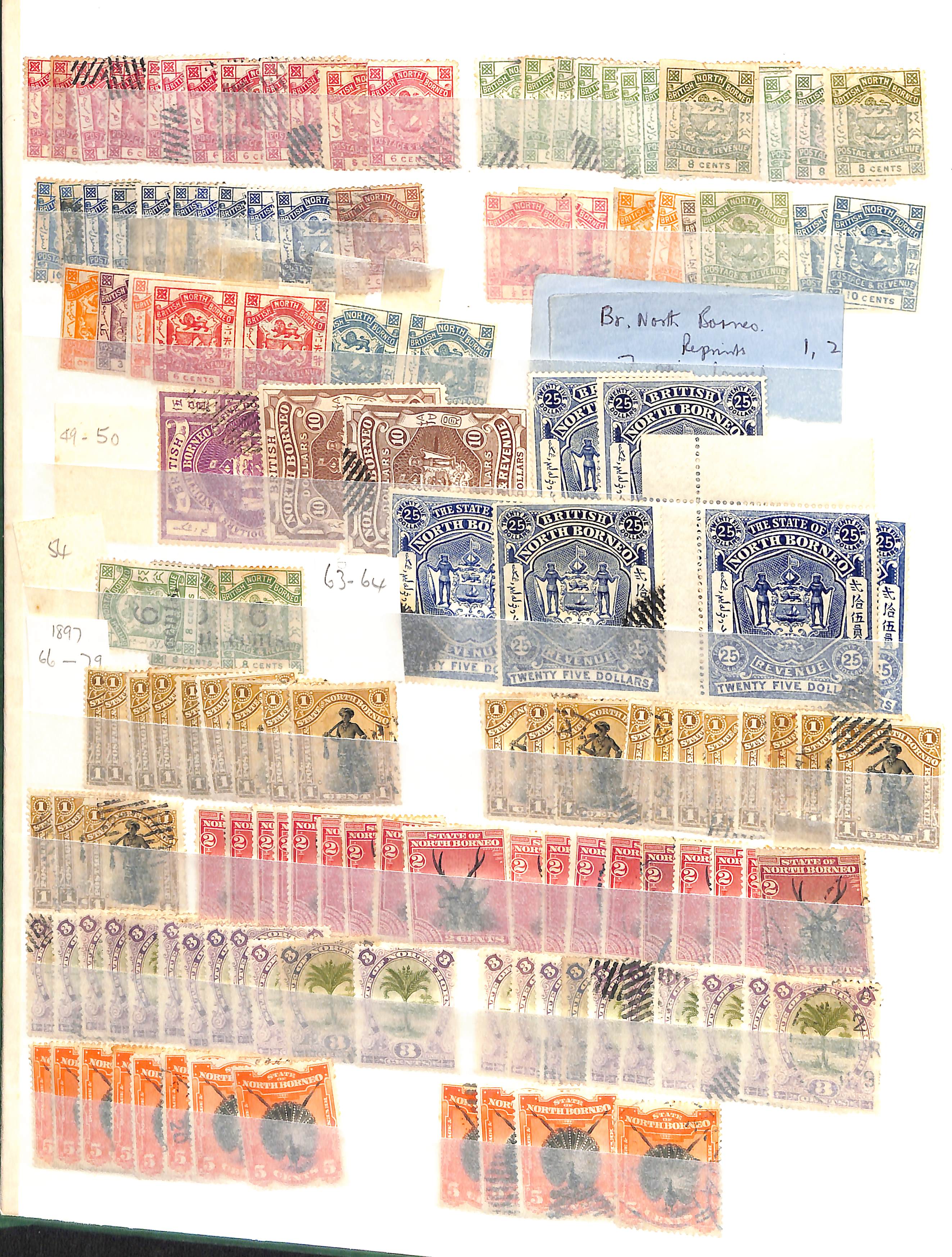 North Borneo, Sarawak, Labuan and Brunei, c.1869-1980 mint and used accumulation in three - Image 13 of 24