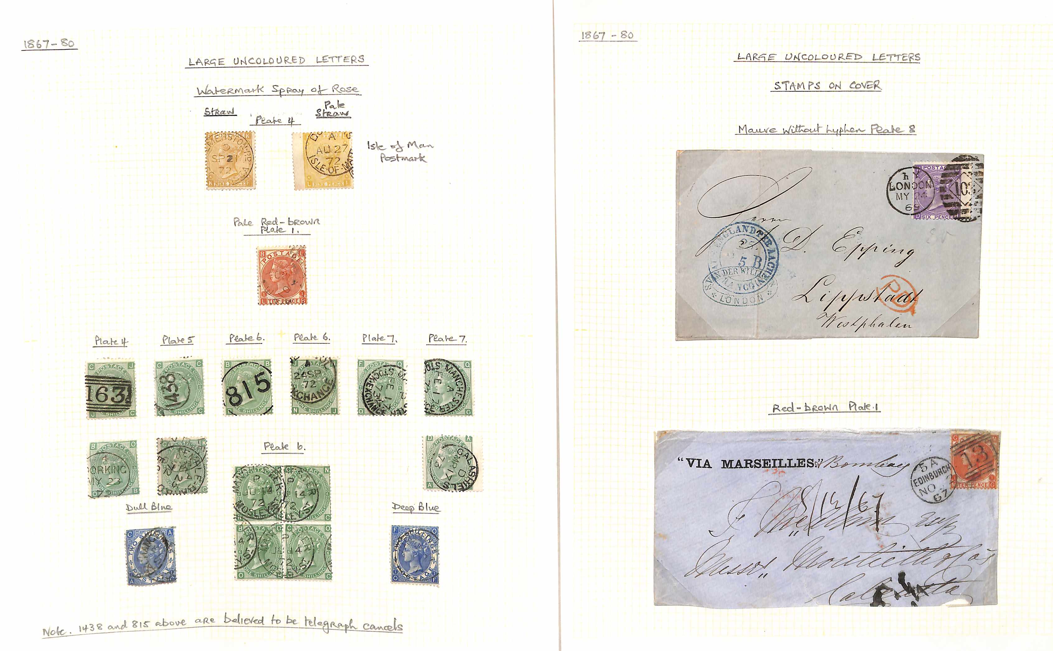 1855-1900 Surface Printed issues, the used collection including 1855 4d Medium Garter on blued - Image 8 of 22