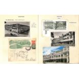 Adelphi Hotel. 1900-63 Postally used pictorial advertising envelopes (2, 1914 and 1915) and other