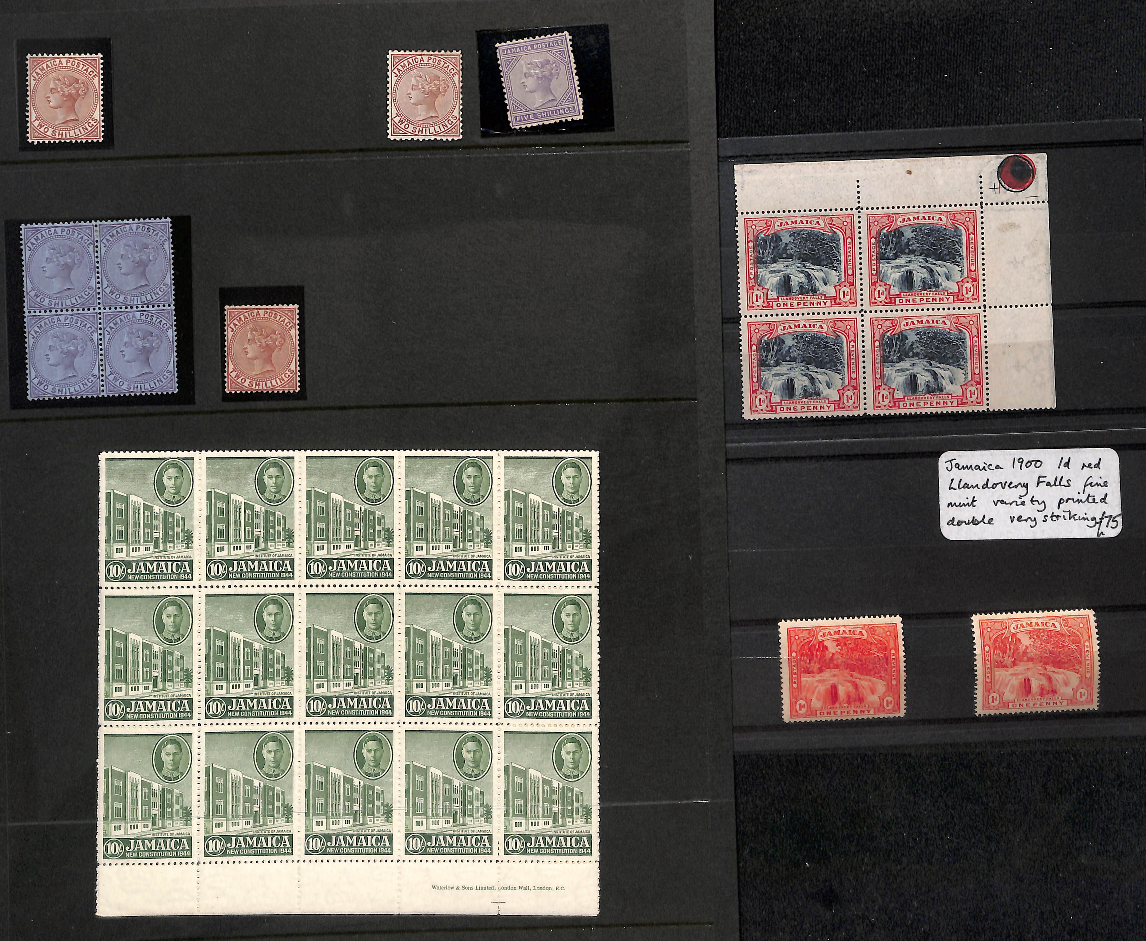 1875-1968 Mainly mint selection including watermark varieties with 1875 2/- pair and 5/- inverted - Image 6 of 7