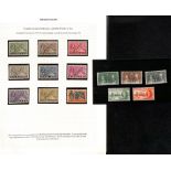 1934-46 Specimen stamps comprising 1934-35 ½d - 1/- set of nine, 1937 Coronation set and 1946