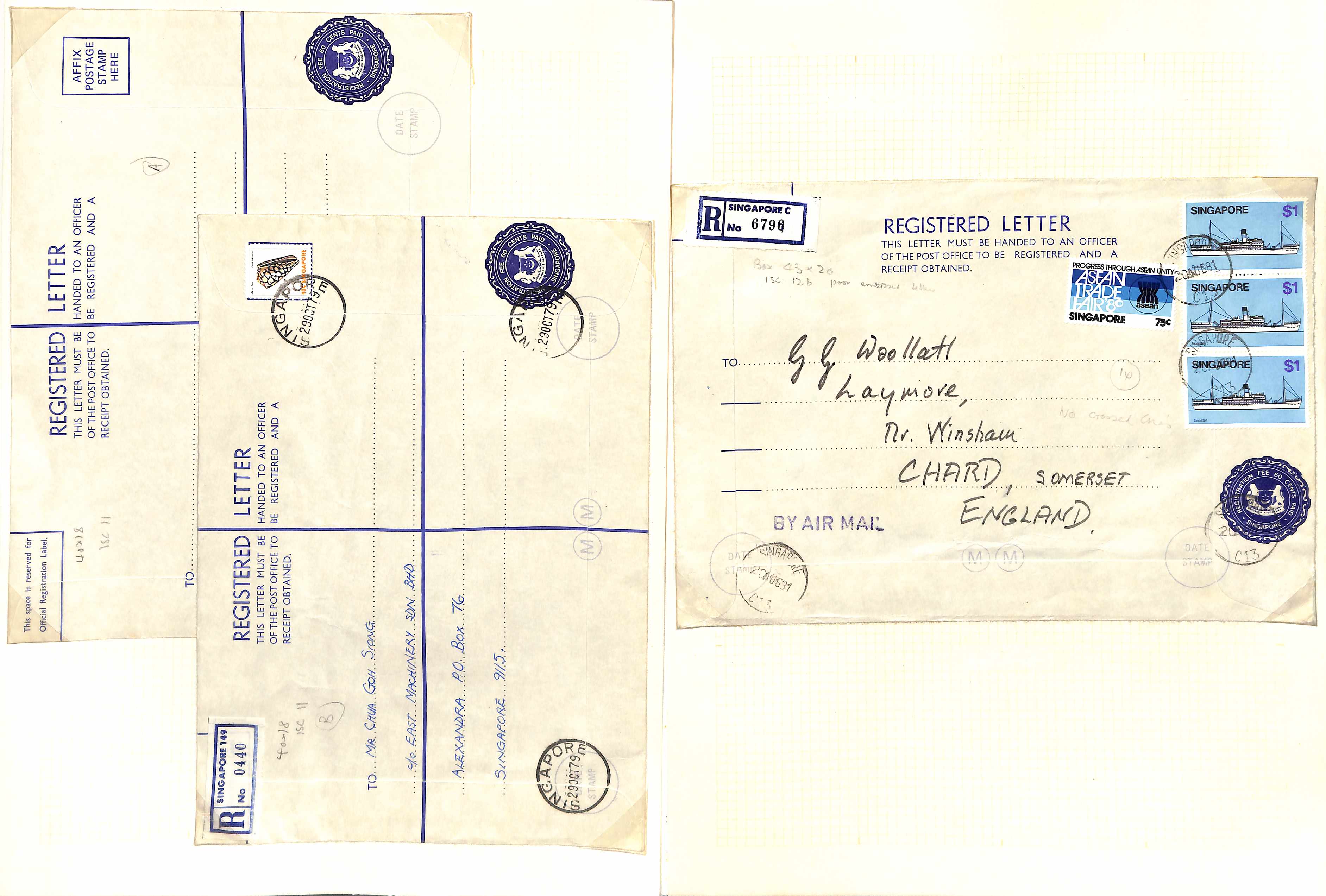 1963-c.2000 Used and unused stationery, with 40c (12, size K mint and used), 60c and other - Image 6 of 13