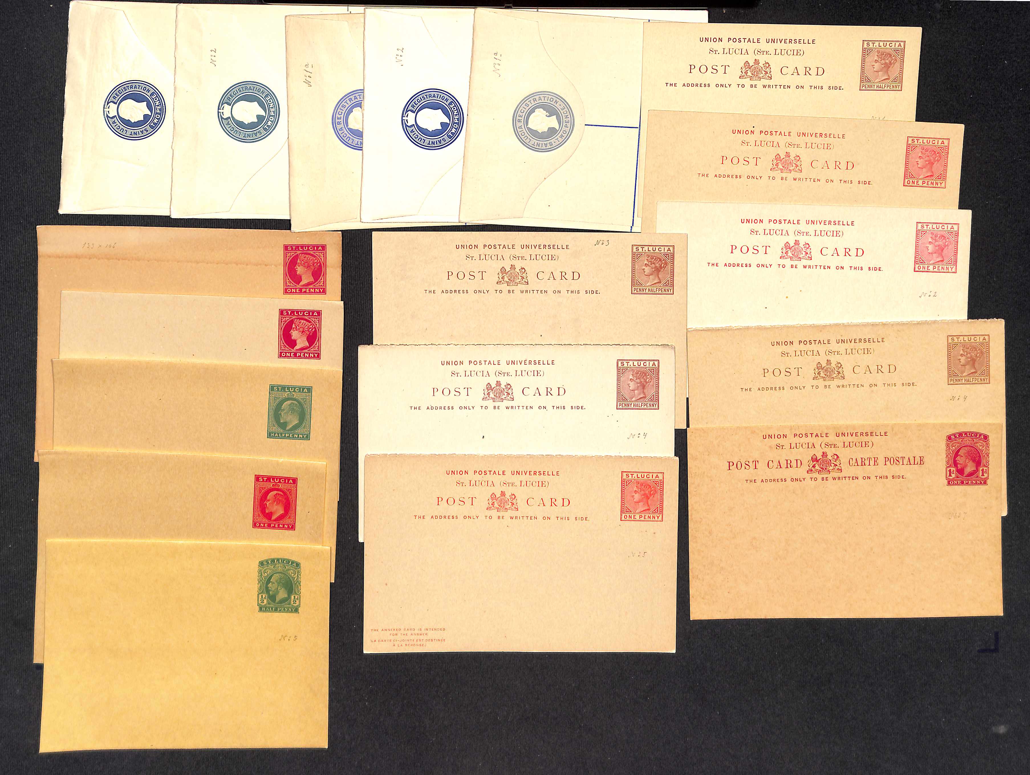 Postal Stationery. Mainly QV Postcards and covers including early Transvaal, Victoria with 1d