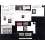 1885-1921 Mainly mint selection including 1885-88 set with additional 12pi, 1887-96 set, most