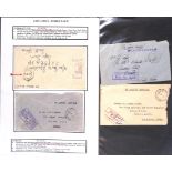 1941-46 Forces mail, mainly with E.A A.P.O datestamps numbered between 2 and 89, from Kenya (52),